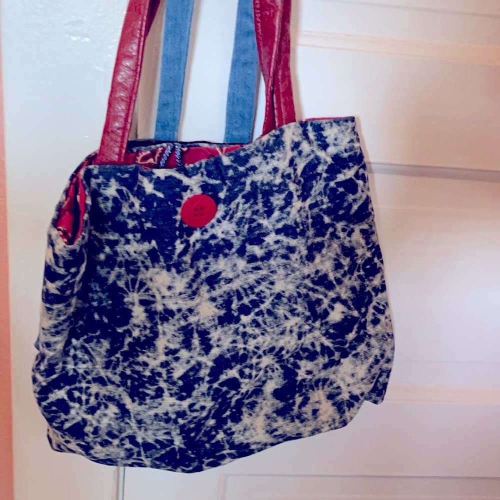 Blue big purse for 10$